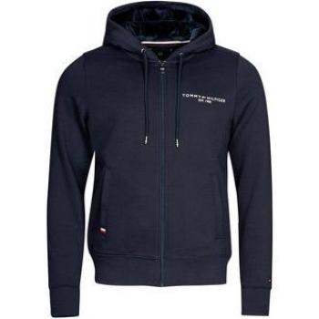 Tommy Hilfiger Pull à capuche logo en fourrure Marine EU S