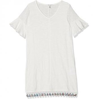 Blanche robe fille Teddy
