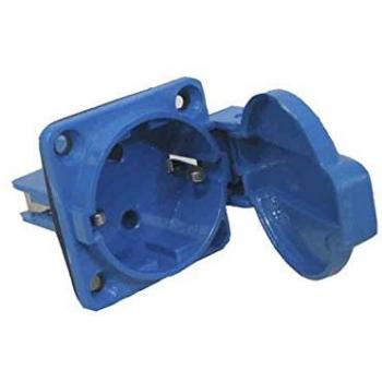 Prise Schuko Encastrée 2P+T 16A PVC