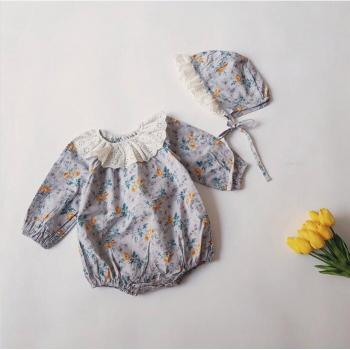 Body Lindo de Otoño con Collar Ruffled