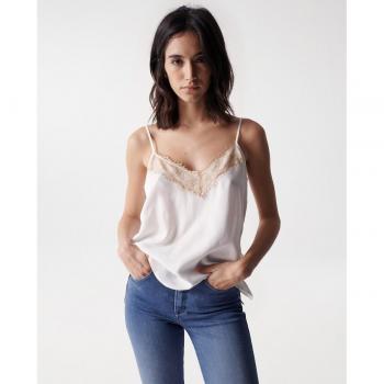 Top de Mujer con Encaje de Salsa Jeans