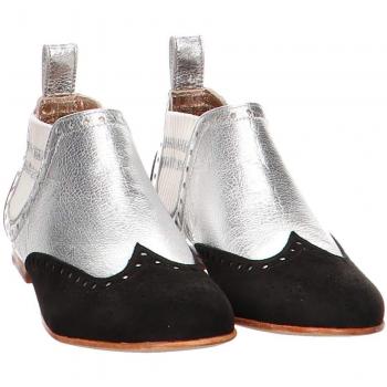 Melvin&Hamilton 100579 Sonia 3 Damen Stiefelette Schwarz/Silber, EU 40