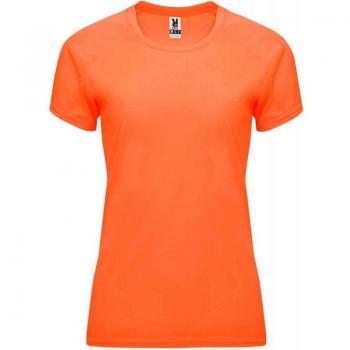 Camiseta Roly Bahrain Naranja Flúor