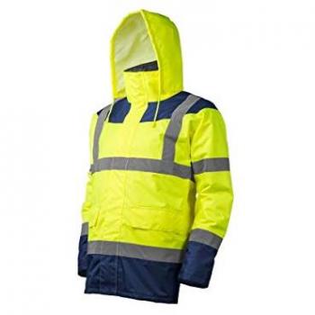 Parka Invernale Keta Giallo Fluo M