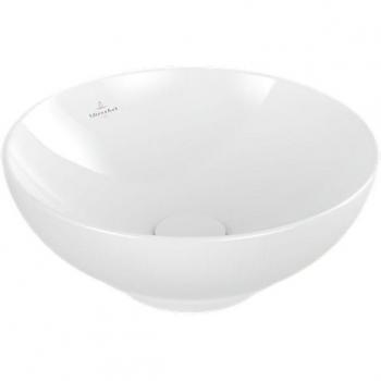 Lavabo sobre encimera sin agujero para grifo Villeroy & Boch Loop & Friends 380x380mm