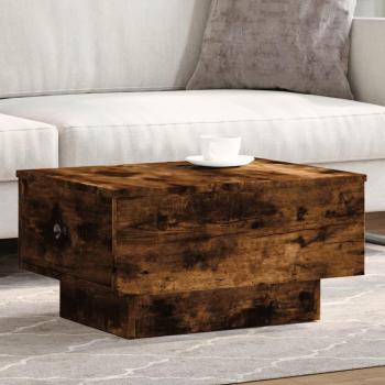 Vidaxl Couchtisch Holzwerkstoff 60x45x31 cm Räuchereiche
