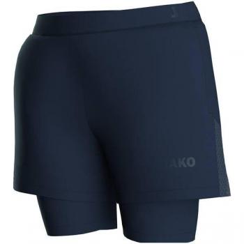 JAKO Damen 2-in-1 Power Bermudas