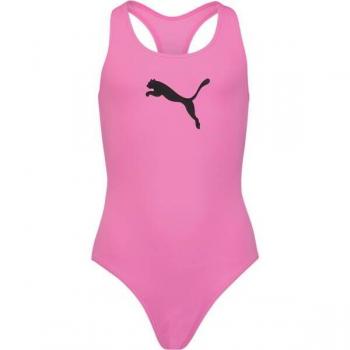 Tuta da bagno Puma mauve racchettata per 5-6 anni