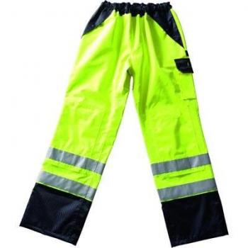 Yellow Navy Mascot Linz Hi-Vis Overtrousers Size 3XL