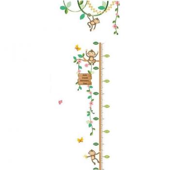 Décoration murale girafe singe astronaute pour chambre d'enfants