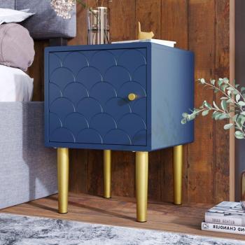 Duo de tables de chevet bleu nuit