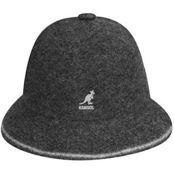 Kangol Flannel Off‑White L Bucket Hat – Casual Stripe Design