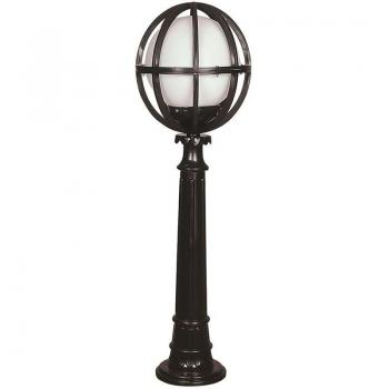 Pilar de Luz Exterior Negra 30x30x100 – WellHome