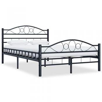 Black, Steel Bed Frame (No Mattress)