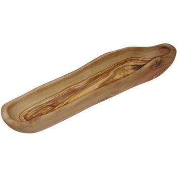 Eleganter Brotkorb aus Olivenholz