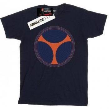 Camiseta Marvel Black Widow para Niñas con Escudo Desgastado