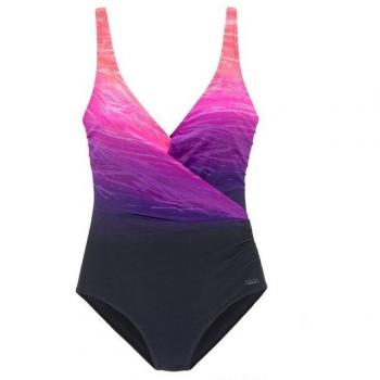 Damen Badeanzug Lascana mit Farbverlauf und Shaping-Effekt