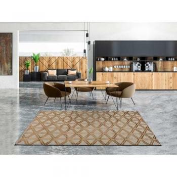 Tapis Géométrique LANA Cuivre