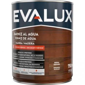 Verniz de Madeira Nogal Satinado 750 ml Evalux