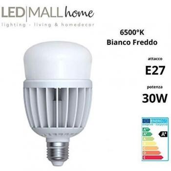 LED Goccia A80 30W E27 6500K CRI80 Illuminazione Industriale