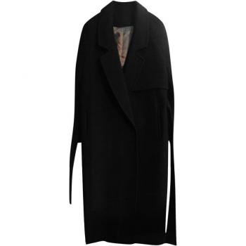Vêtement d'hiver en laine avec ceinture N30