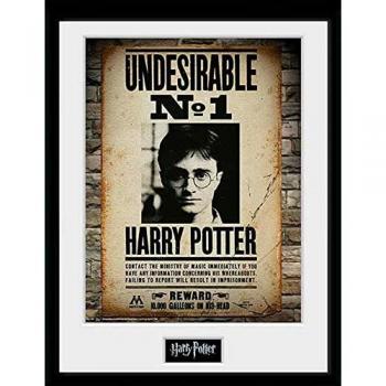 GB Eye, Bilder, Harry Potter Gerahmtes Poster: Unerwünscht Nr. 1 (30 x 40 cm)