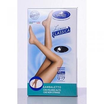 SAUBER GAMBALETTO OPEN TOE 70 DENARI MICRORETE NEUTRO BEIGE TG.2