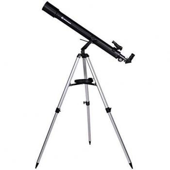 Bresser Telescopio Sirius 70/900 AZ con Adaptador para Smartphone y Filtro Solar