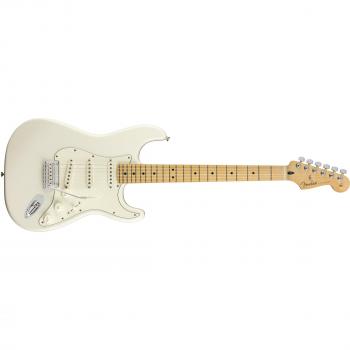 Fender Player Stratocaster Electric Guitar with Maple Fingerboard in Polar White