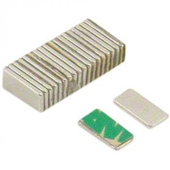 Set de 20 imanes de neodimio (10 x 5 x 1 mm)