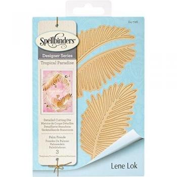 Spellbinders Brown Palm Leaf Die