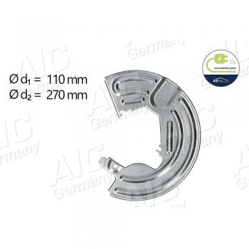 AIC Spritzblech für Vorderachsenbremse – links, Renault 7700693172, 8200150229, 8200778811, 71415