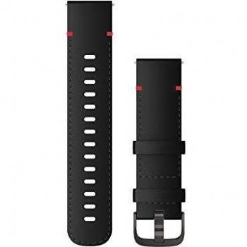 Garmin Quick Release Band 22 mm Leder Schwarz