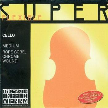 Cuerda de Cello Medium 4/4 Thomastik 2ª Re Cromo