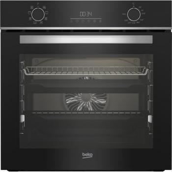 Beko BBIM14300BCCH Kompakter Einbau-Backofen mit Chrom-Finish