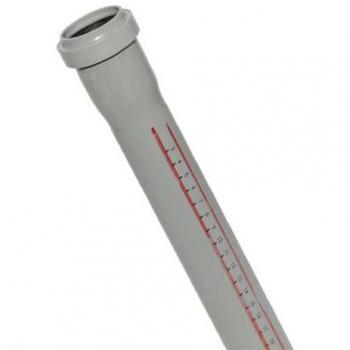 Magnaplast Sanitärsystem – Rohr intern D40 × 1,00 m aus PP