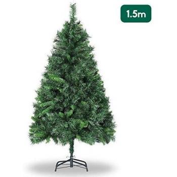 Noël en bois synthétique SALCAR 1,5 m – sapin artificiel – 408 pointes