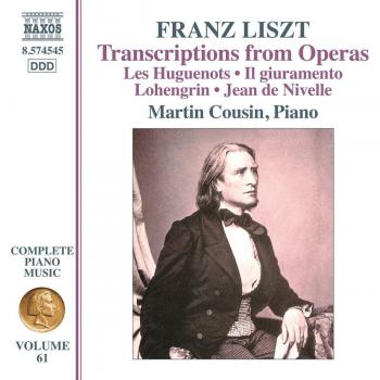 CD Liszt : Transcriptions d'opéras pour piano, Volume 61