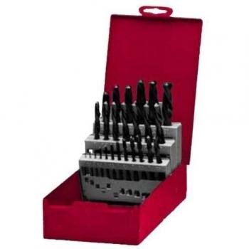 Punte elicoidali acciaio HSS assortimento 1:13 pz. 25