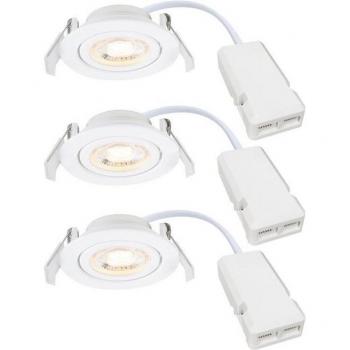 Kit de Spots Encastrés Monolo Blanc