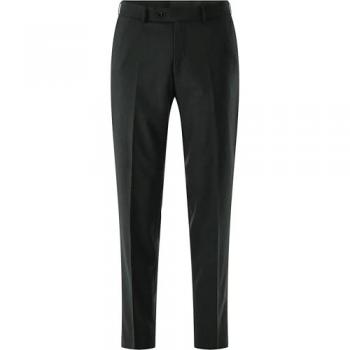 Carl Gross Herren Hose Grau Woll‑Stretch