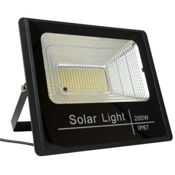 Projecteur extérieur solaire LED 600 lumens, 300 W