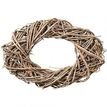 Round Vine Wreath – 12 inches – Earth Tone