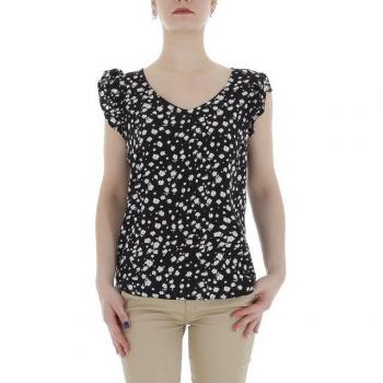 Ital-Design Damen Kurzarmshirt mit Print