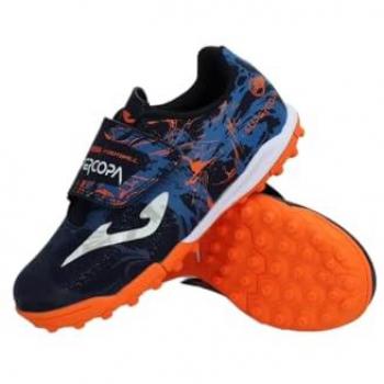 JOMA SUPERCOPA TURF 2403 TÊNIS DE FUTEBOL SALA AZUL NARANJA OPÇÕES