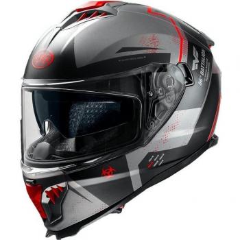 Casco Moto Integrale Premier Typhoon BA17BM Nuvola Nera S