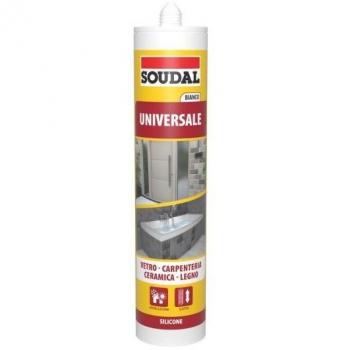 Silicone Universale Soudal Trasparente 280 ml
