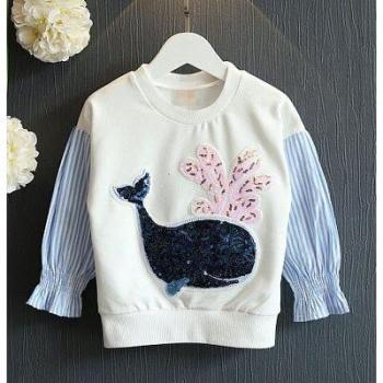 Pull‑Baleine Kids – Printemps / Automne