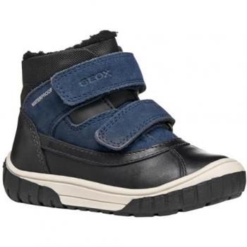 Bottes d'hiver Geox Omar Noir pour bébé garçon