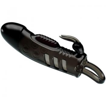 Copripene Sloane Rabbit Black con Vibrazione 14,8 cm